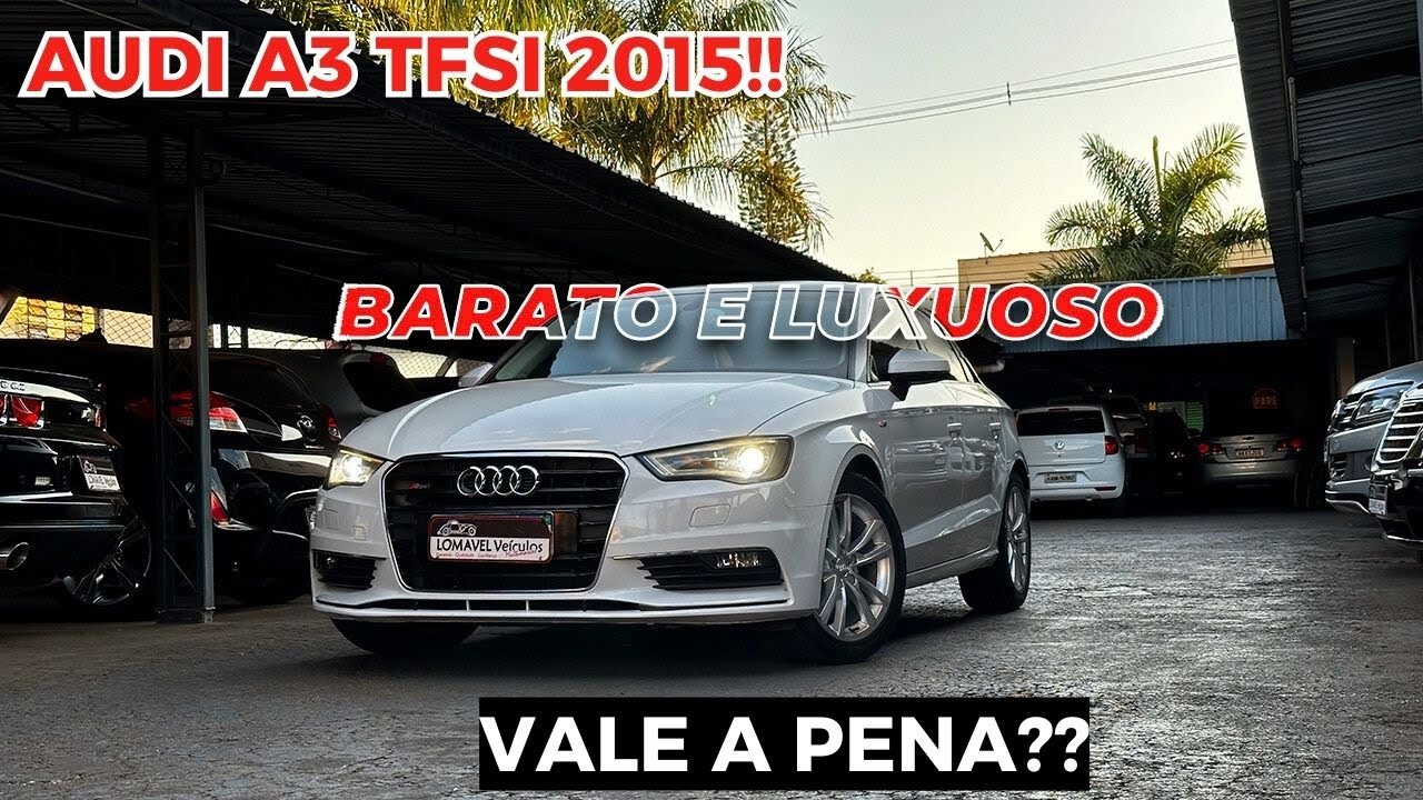 Audi A3 1.8T 2015! Será que Vale a Pena???