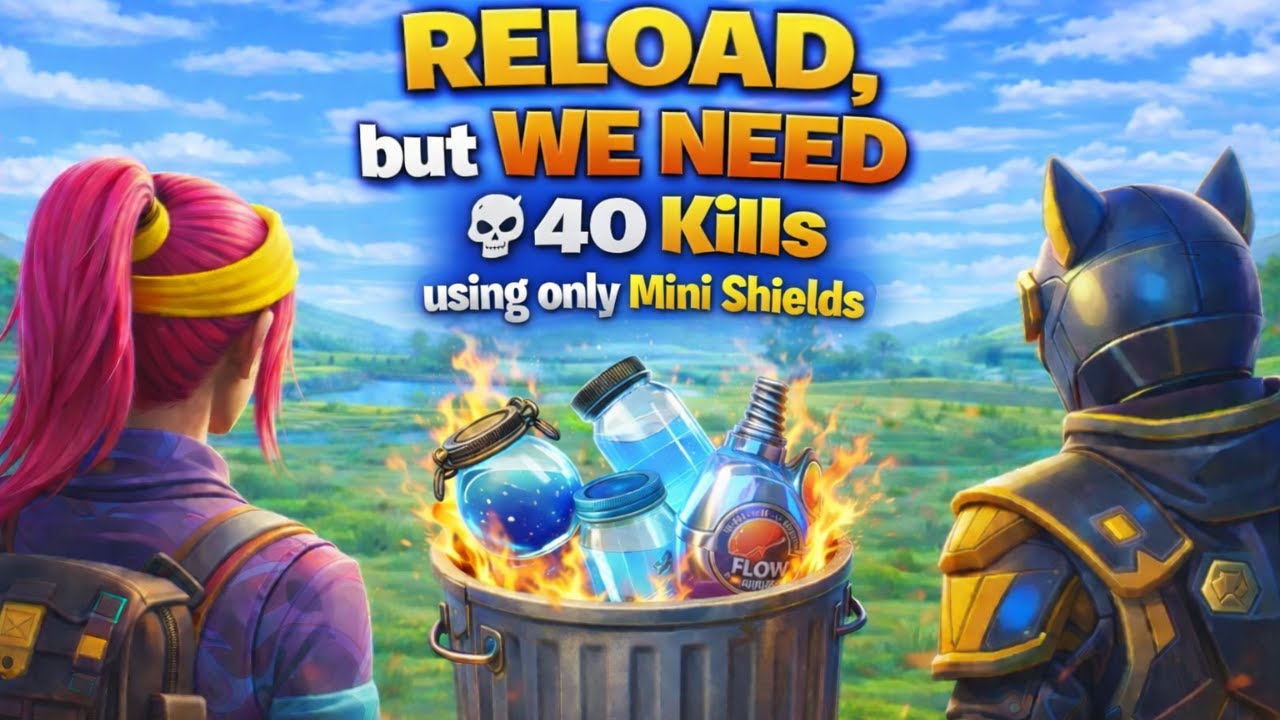 Can a Squad of Old Men Drop 40 kills in Unreal Ranked Reload with ONLY using Mini Shields?