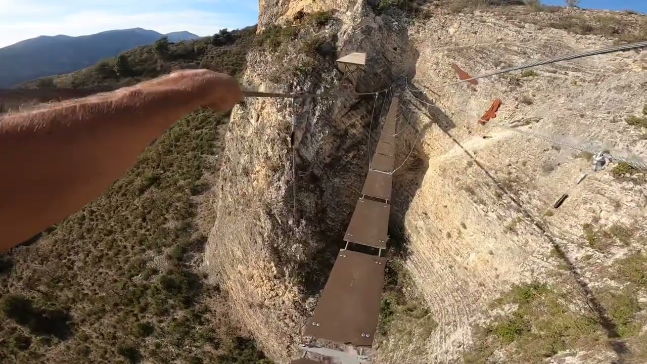 Digne les Bains via Ferrata 2022, playful, fun and modern. - 113