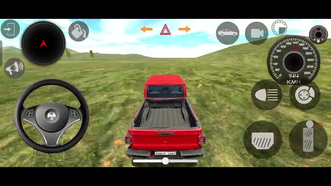 Mahindra Mahindra Camper jumping racing game kar 👍