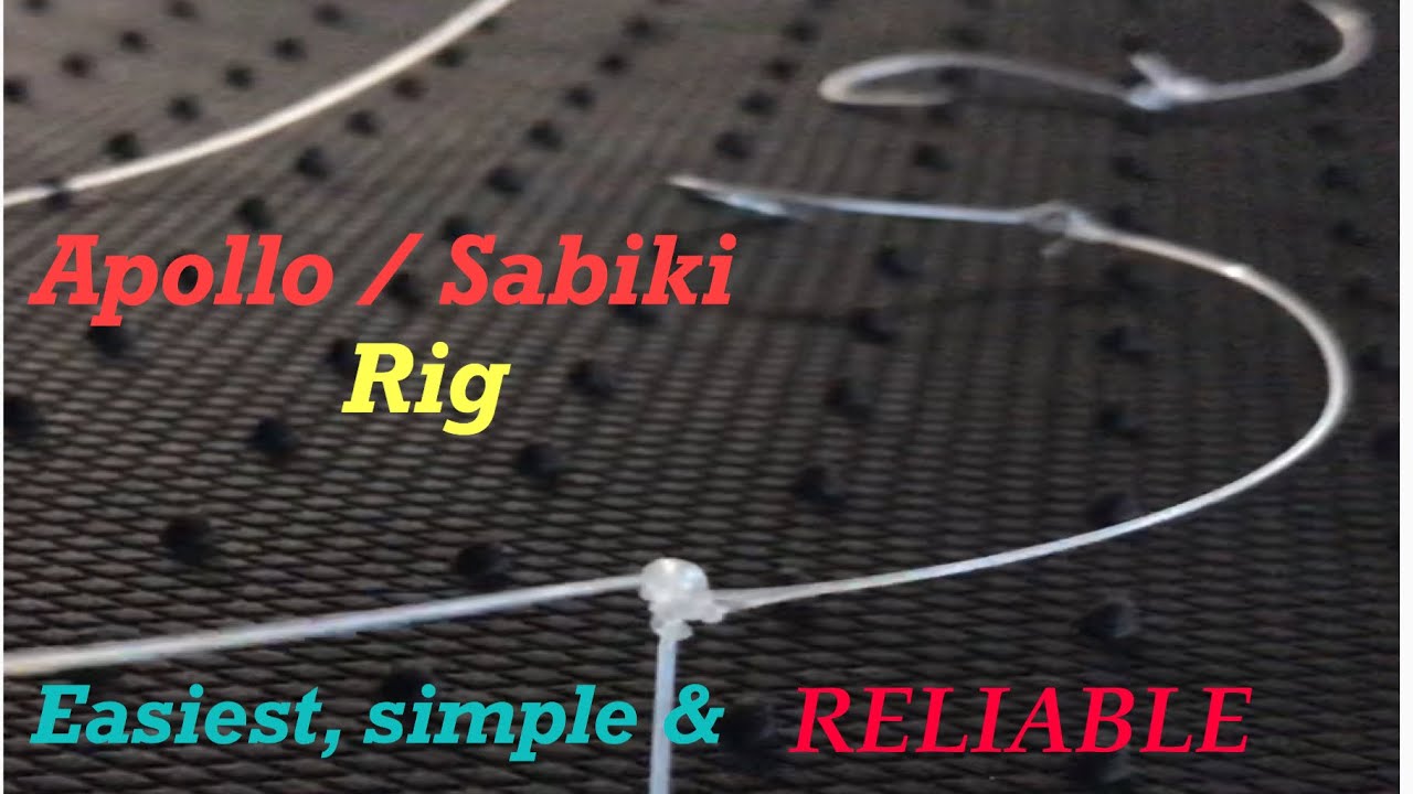 CARA IKATAN APOLLO / SABIKI RIG YG MUDAH, RINGKAS & KUKUH