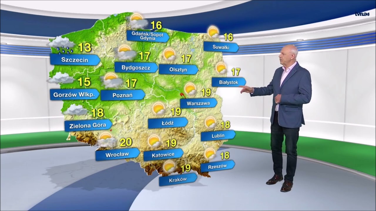 Prognoza pogody na TVN Meteo (14.03.2026)