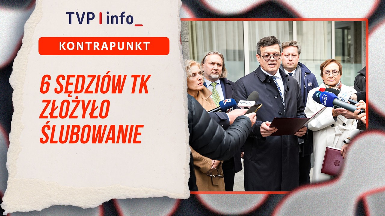 6 sędzi&oacute;w TK złożyło ślubowanie | KONTRAPUNKT
