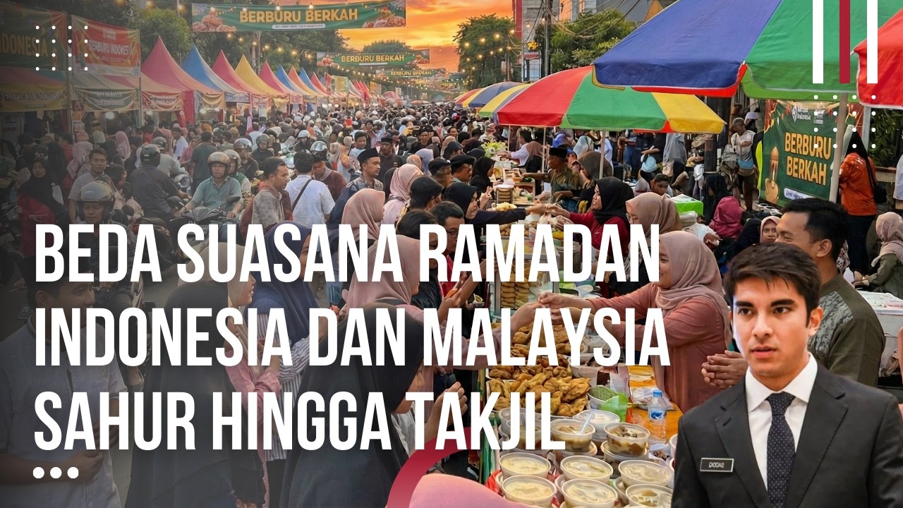 Malaysia Mau Buat War Takjil Seperti Indonesia, Tapi Malah Bukber Sama Bangla