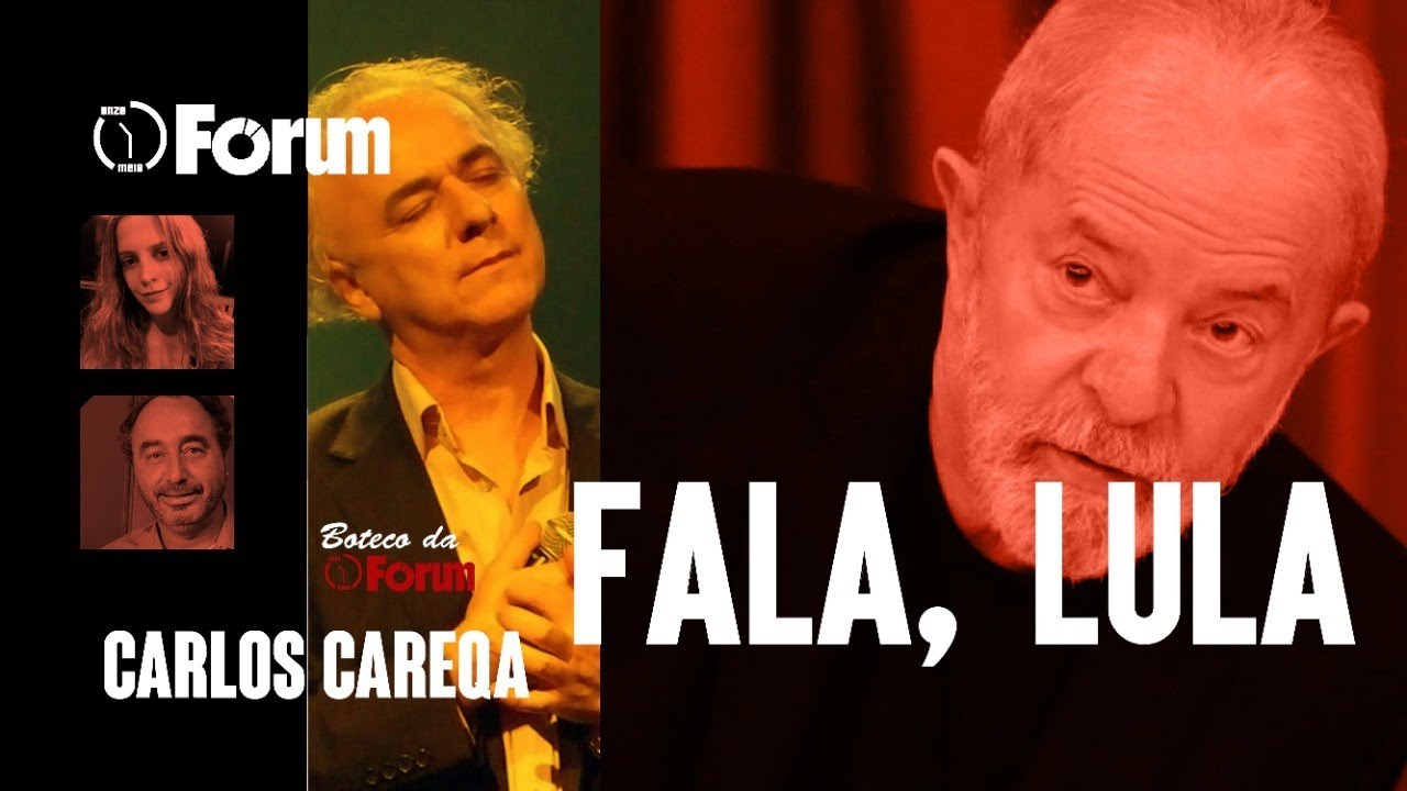 Entrevista de LULA &agrave; m&iacute;dia progressista e Boteco da F&oacute;rum com CARLOS CAREQA