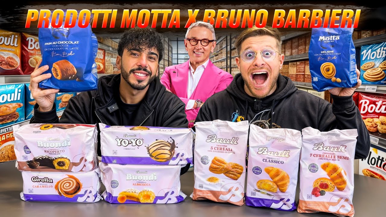PROVIAMO TUTTE LE MERENDINE ESISTENTI DELLA BAULI - ODDIO TROVO QUELLE REALIZZATE DA BRUNO BARBIERI!