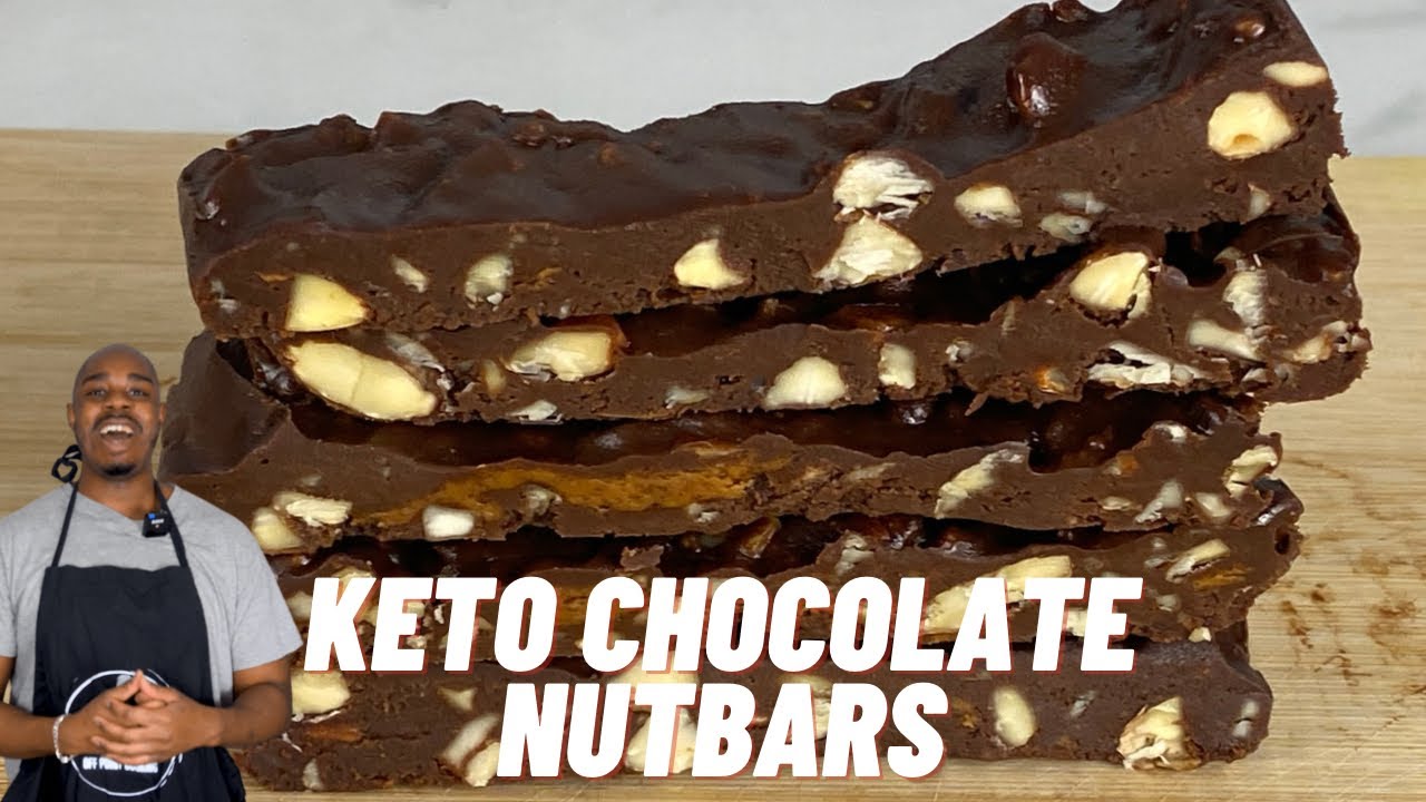 Keto Chocolate Nut Bars||Off Point Cooking