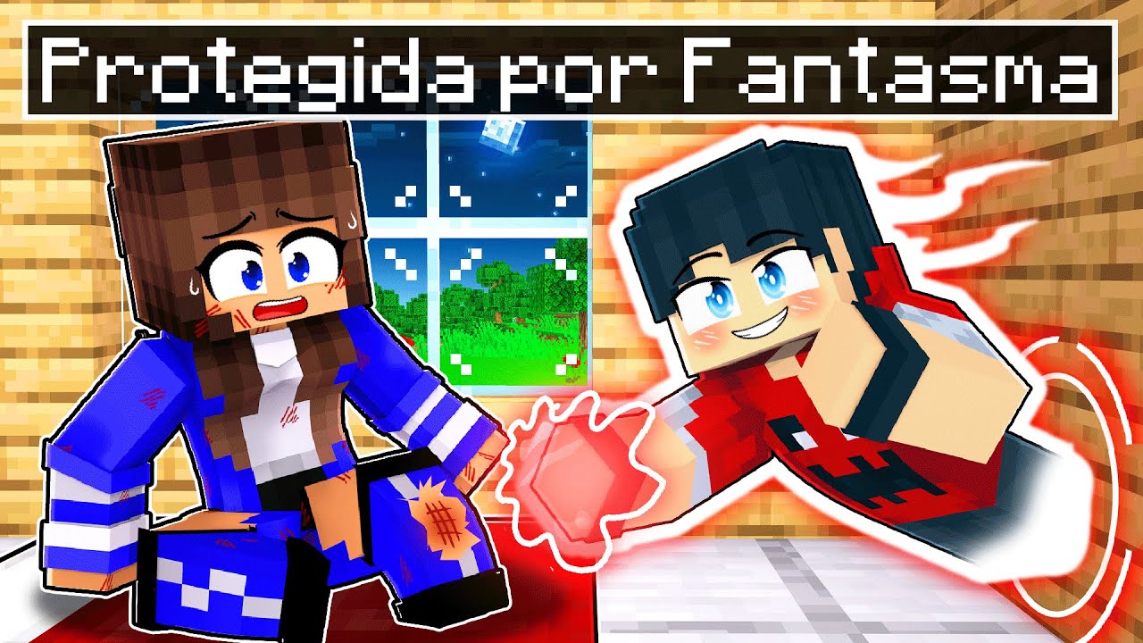 MIIKA foi PROTEGIDA por um FANTASMA no Minecraft ◂Miika▸