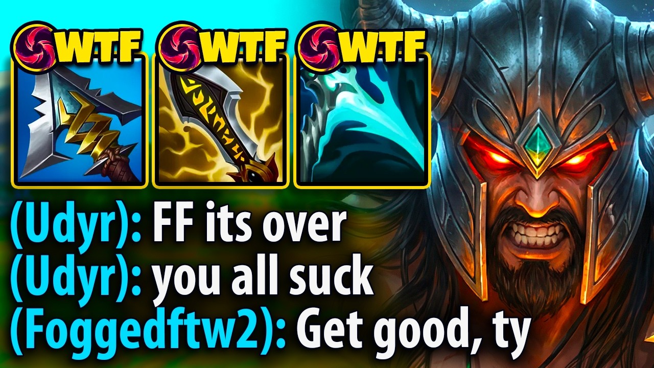 MY TEAM MADE ME TOXIC… SO I HARD CARRIED