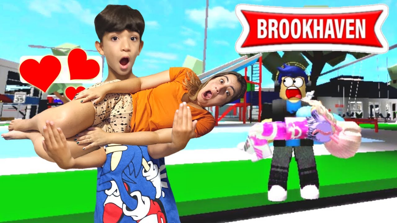 ADOTEI MINHA PRÓPRIA MÃE NO BROOKHAVEN - ROBLOX - Historinhas