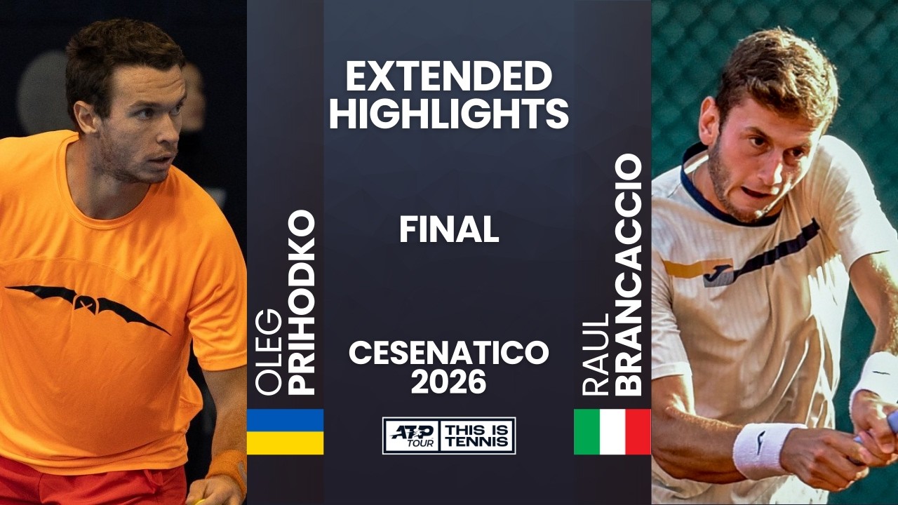 Oleg Prihodko vs Raul Brancaccio | Final Highlights | ATP Challenger Cesenatico 2026