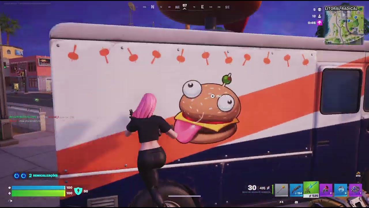 Fortnite Reload Trocação Vitória Solo
