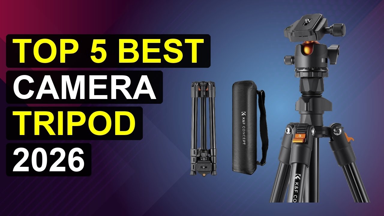 Top 5 Best Camera Tripod 2026 | Top-Rated Camera Tripod
