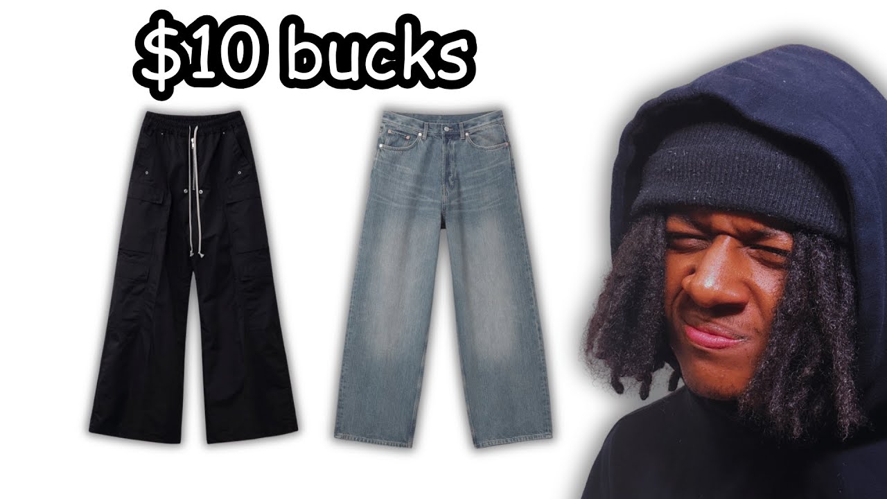 pants that make you look cool asf