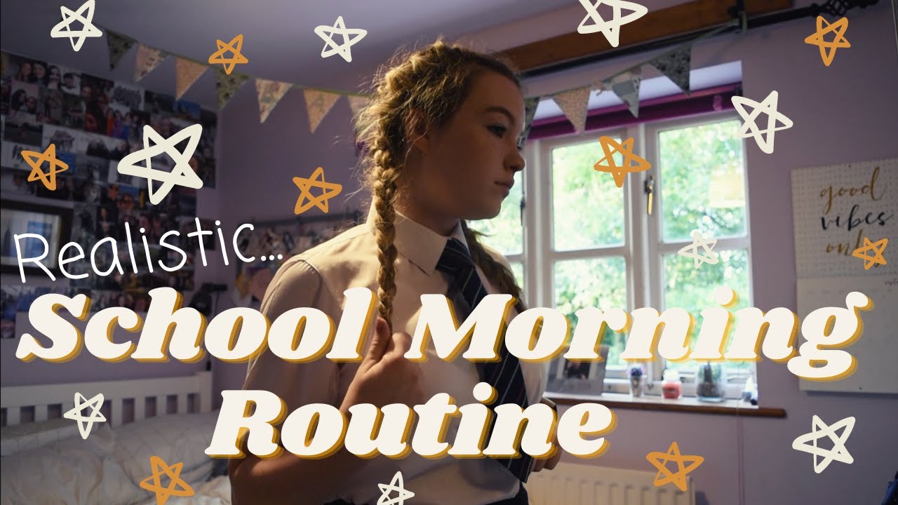 REALISTIC SCHOOL MORNING ROUTINE 2020