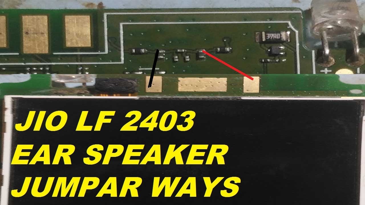 Jio LF 2403N Ear Speaker Jumpar Ways By Hindi Indian Technology