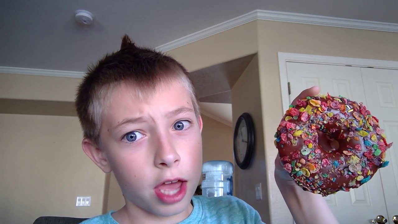 Fruity Pebbles Donut