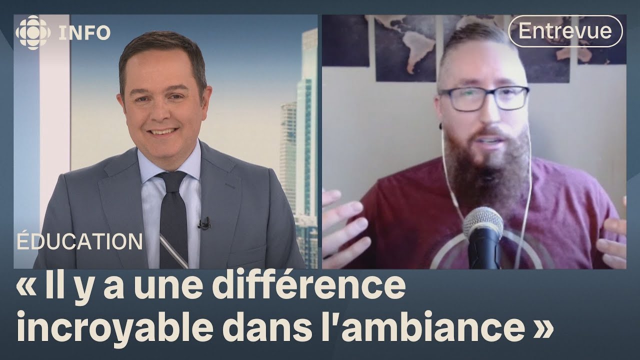 Une rentrée sans cellulaires à l'école au Québec : entrevue avec Jonathan le Prof | Zone Info