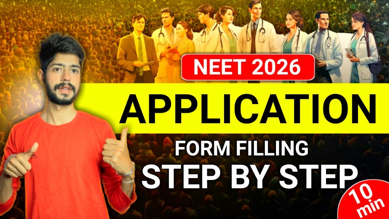 NEET 2026 Registration Step by Step | NEET 2026 Application Form Filling | NEET 2026 