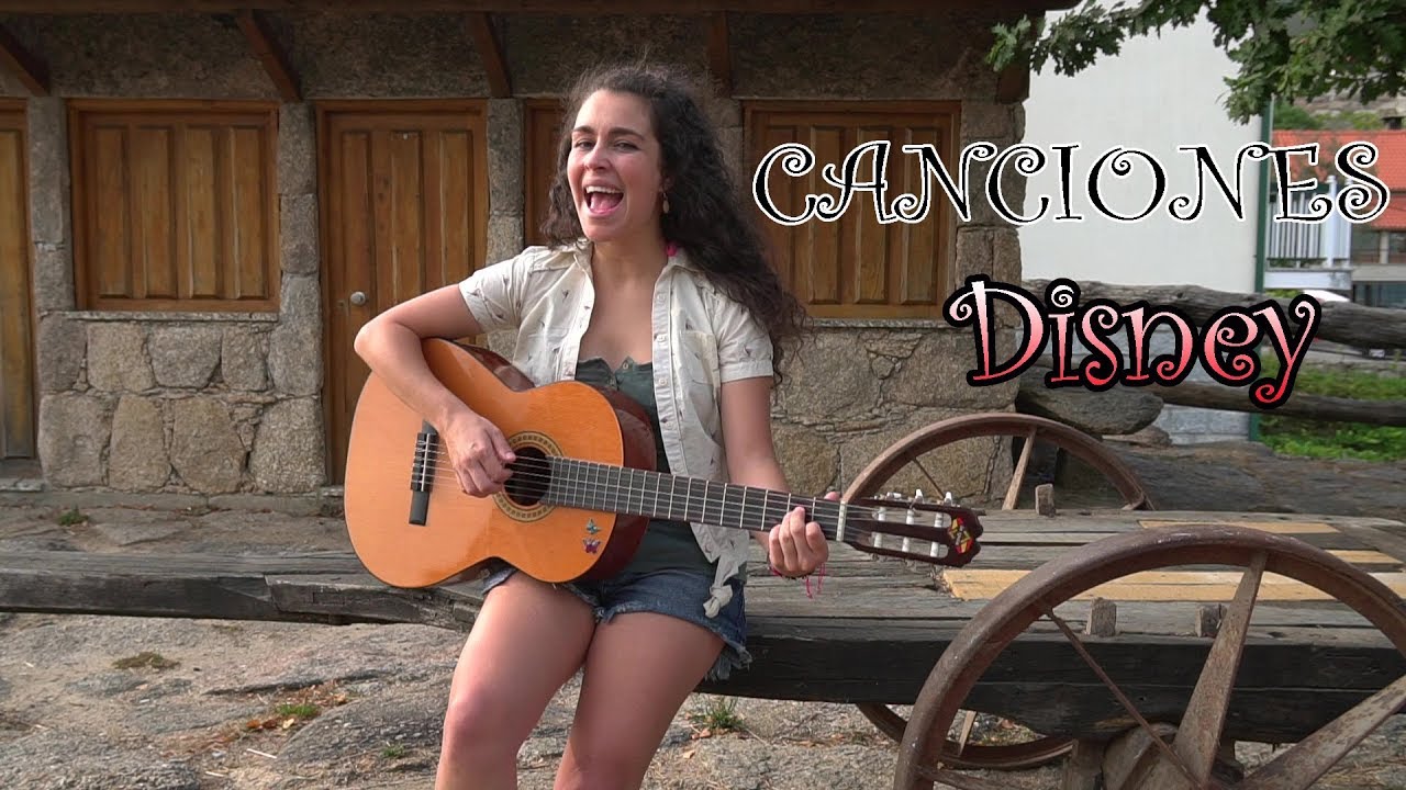 5 canciones DISNEY 🧞‍♀️ con guitarra | Songs Disney  ➖ CUAL ES TU PREFERIDA ❓