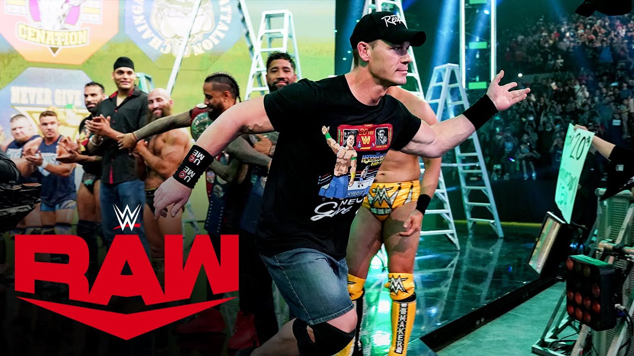 Mr. McMahon introduces John Cena: Raw, June 27, 2022
