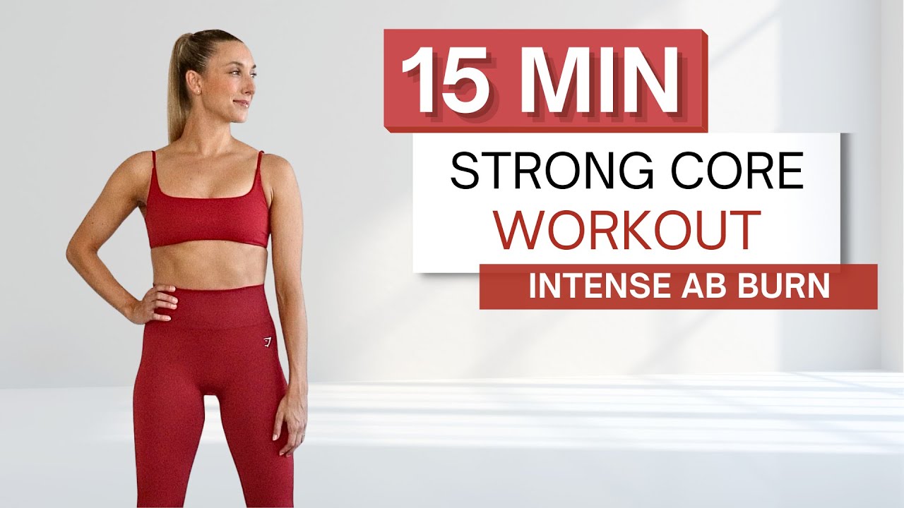 15 min STRONG CORE WORKOUT | Intense Ab Burn | Modifications Provided