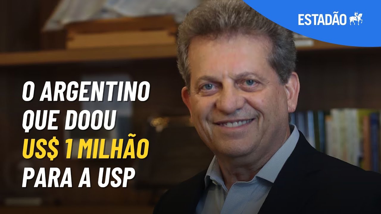 Empresário argentino doa US$ 1 MILHÃO para fundo da ESCOLA POLITÉCNICA DA USP