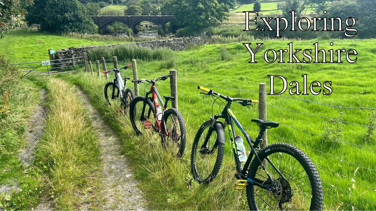 Yorkshire Dales MTB. Exploring with my boys