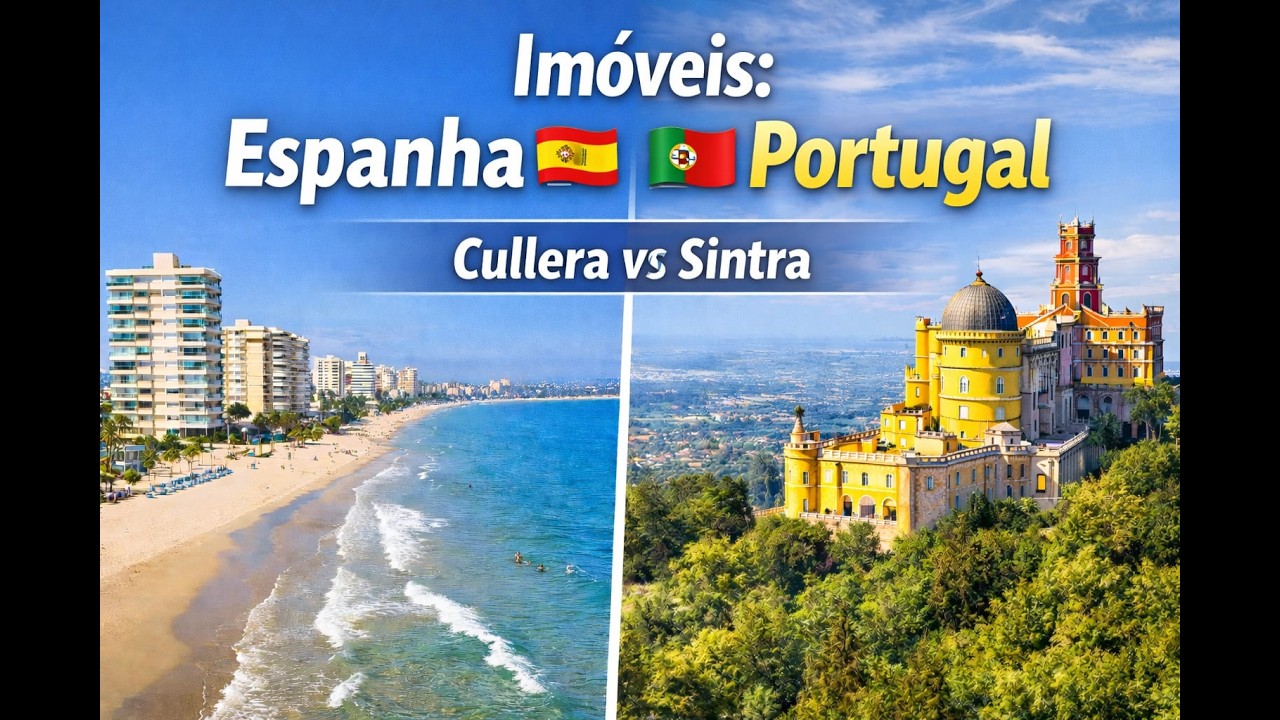 Imóveis em Cullera  Espanha X Sintra Portugal