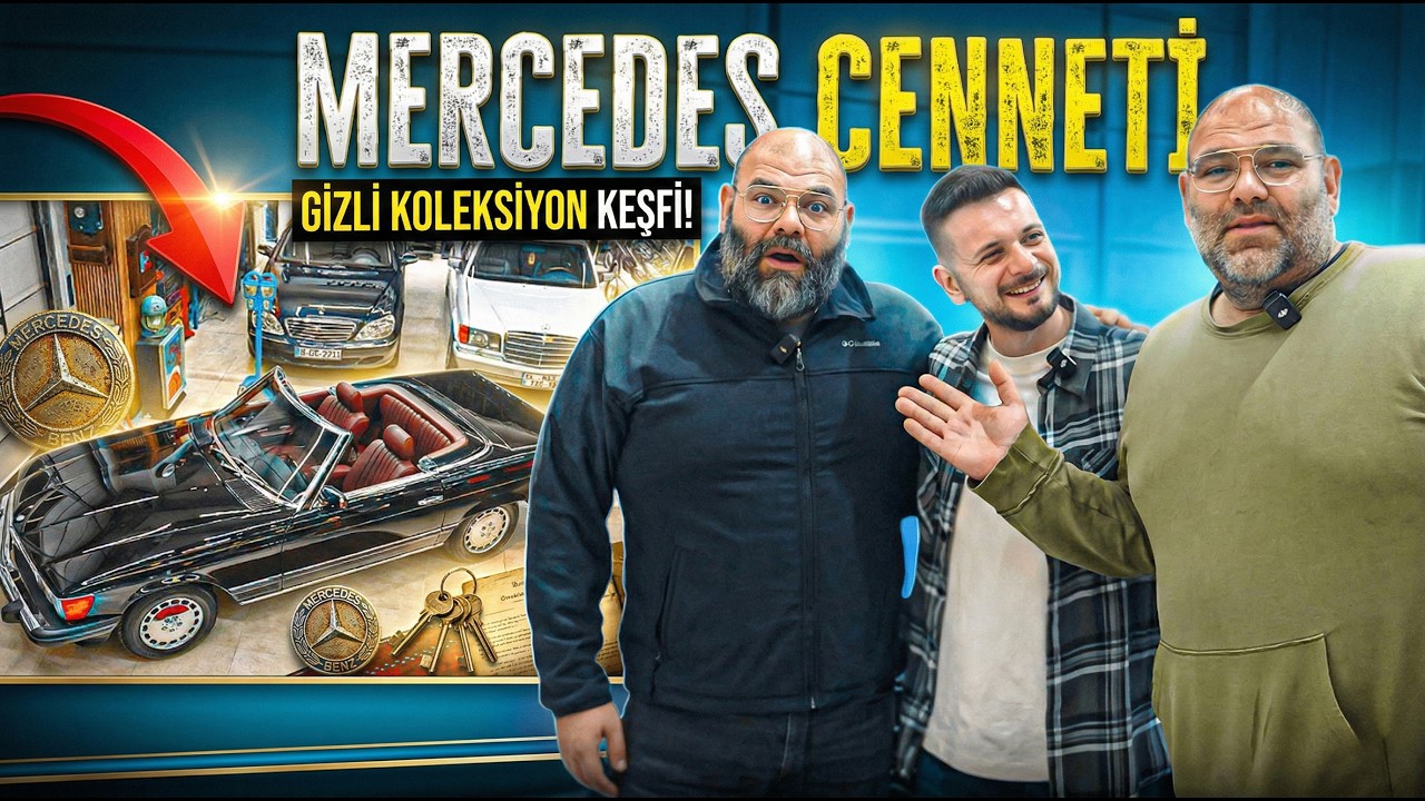 Mercedes S Serisi Cenneti! | Minik’ler İle Garaj Turu!
