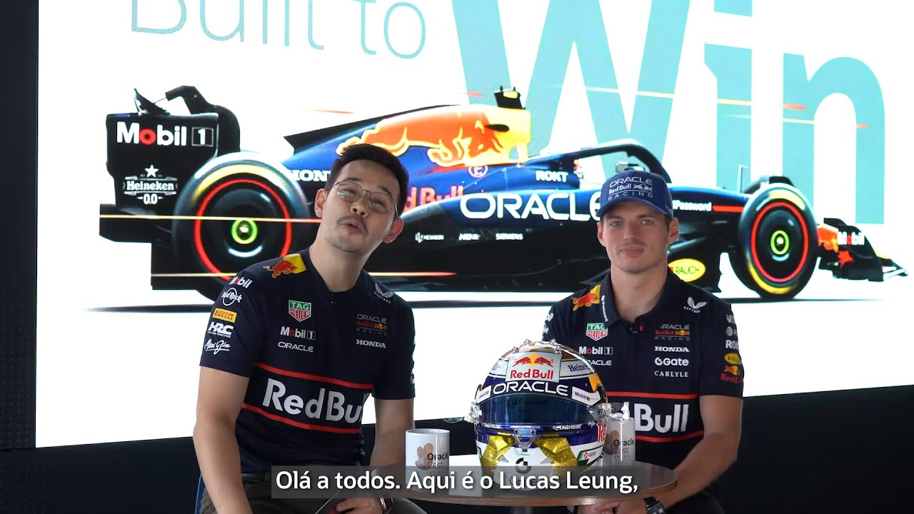 Entrevista na íntegra: Max Verstappen fala sobre tecnologia, estratégia e performance para a Oracle