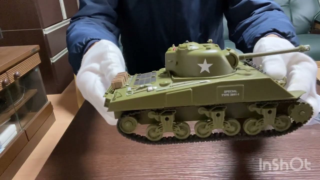 ヘンロン社戦車ラジコン　シャーマン1／30レビュー