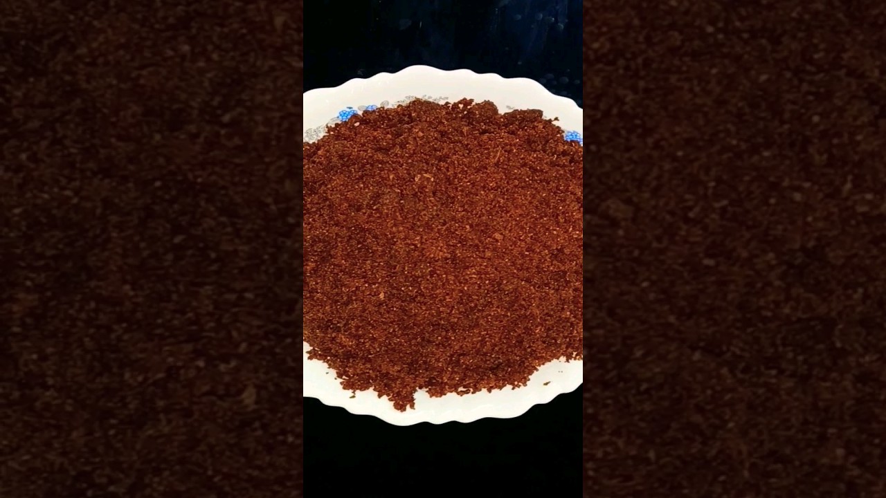 Recipe - Chammanthi Podi, Fried coconut 🥥 🌶 chutney powder,  Kerala Style