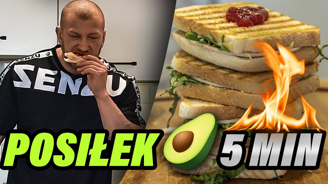 TOSTY Z AWOKADO 🥑- POSIŁEK W 5 MIN - prosty i szybki przepis 🔥