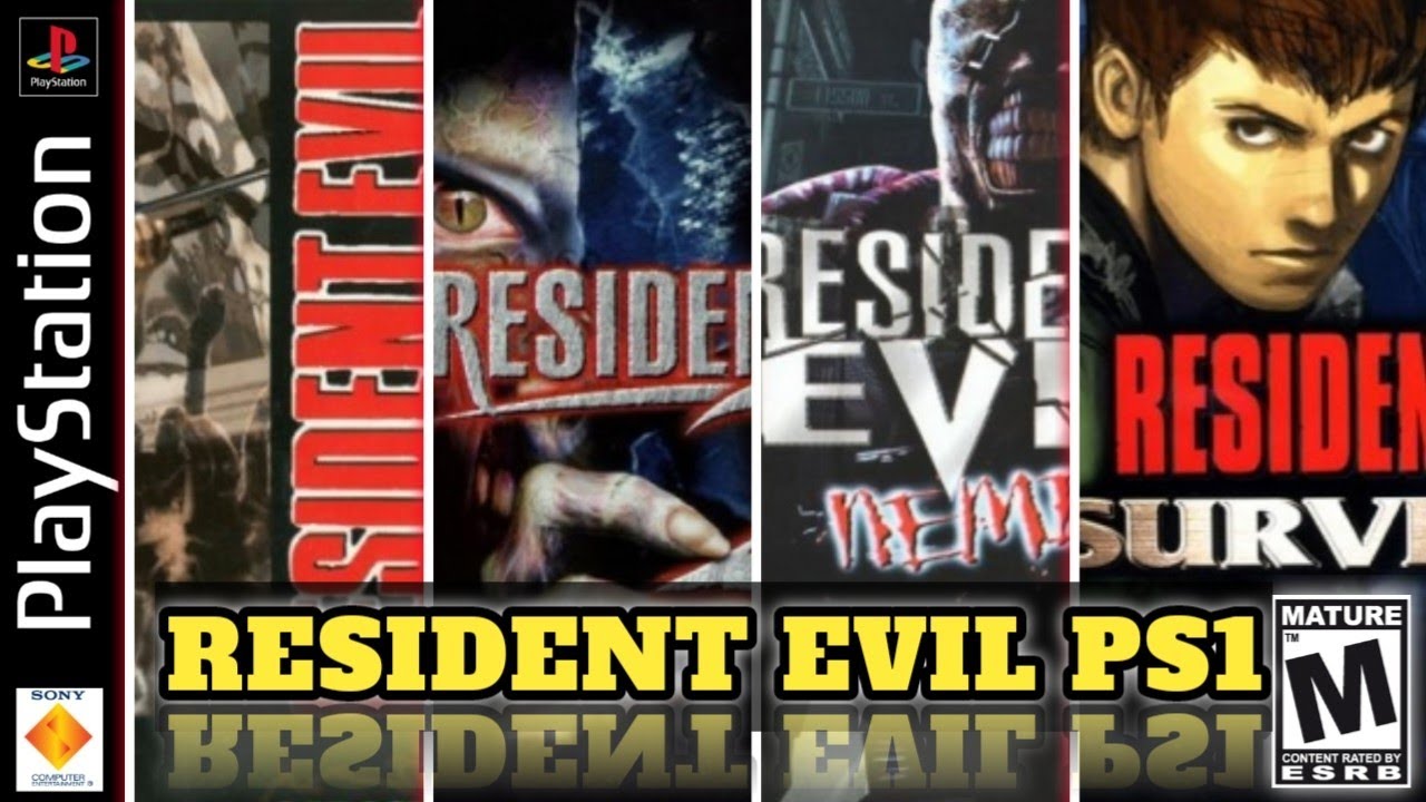 All Resident Evil Games on PS1
