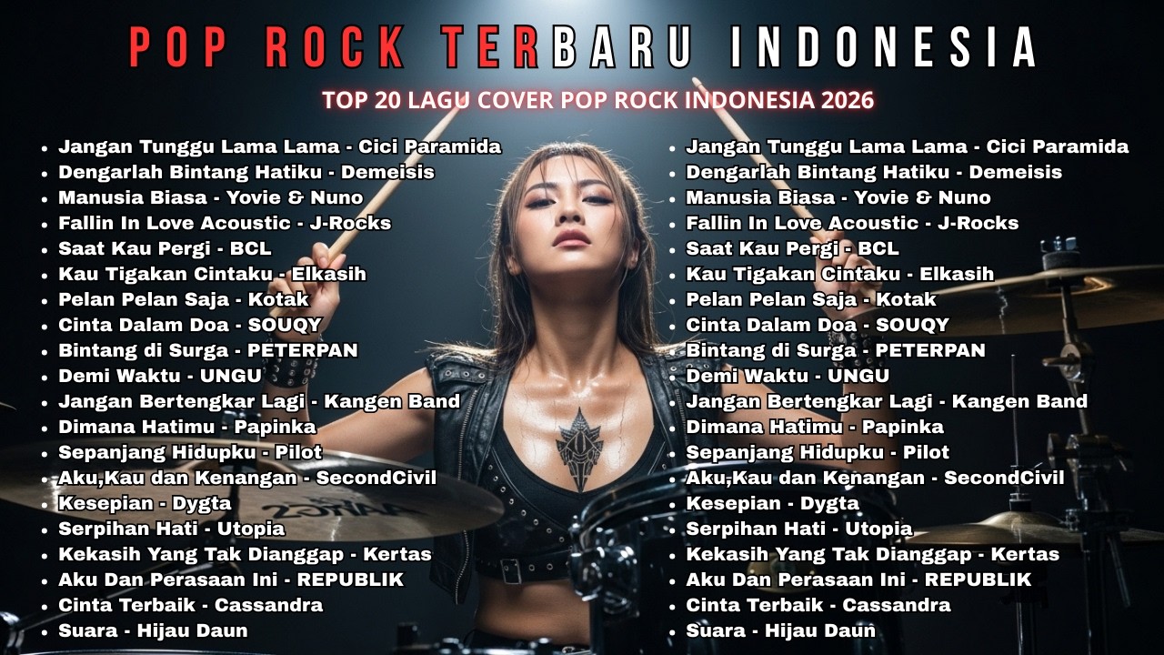 🎤 JANGAN TUNGGU LAMA-LAMA – CICI PARAMIDA 🔥 | Aransemen Pop Rock Fresh & Powerful!