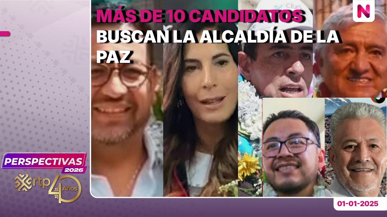 Más de 10 candidatos buscan la alcaldía de La Paz