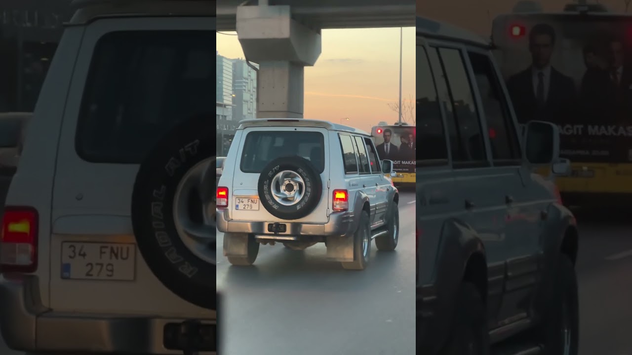 Driving on the road 😎 #hyundai #galloper #road #4x4 #mitsubishi #pajero #cars #original