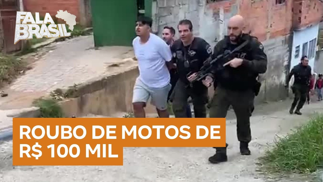 Polícia Civil realiza operação contra quadrilha de roubo de motos em SP