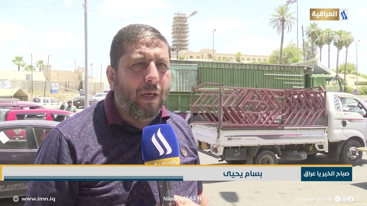 فرحة أهالي الموصل بتقدم البناء وبدء ظهور معالم جامع النبي يونس بعد ان غاب عنهم مدة عشرة اعوام