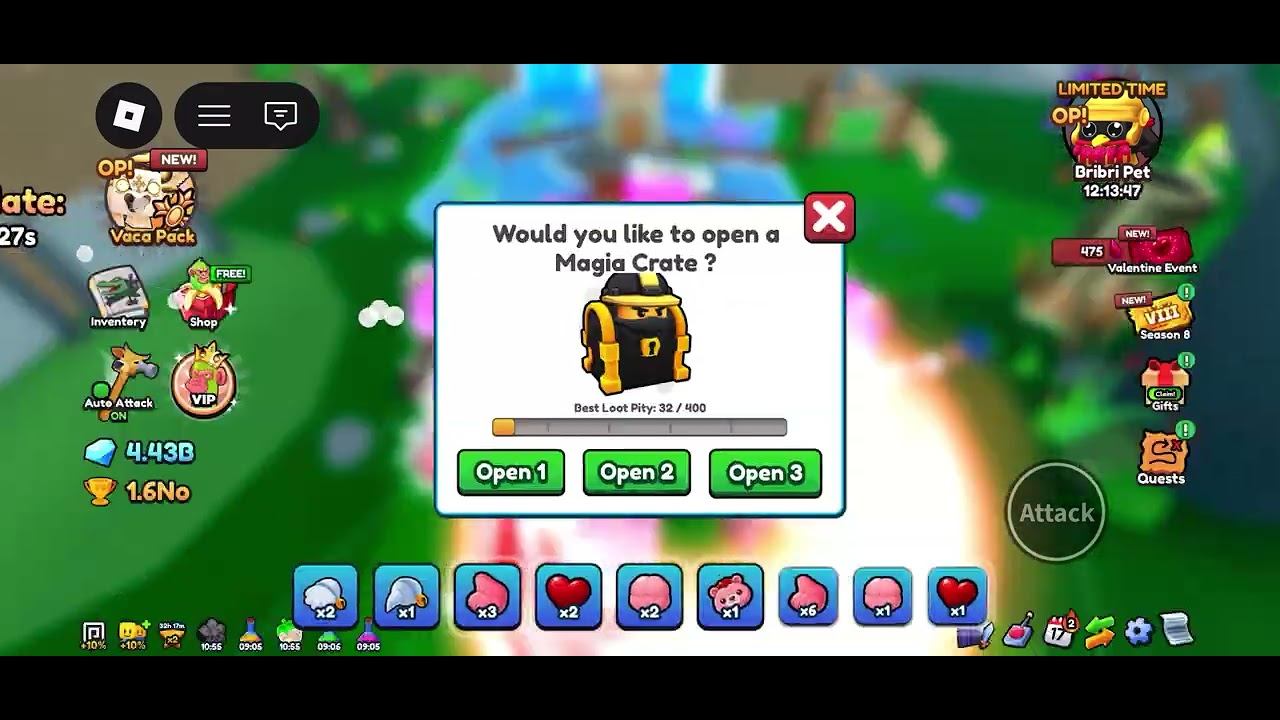 I opened some crates
