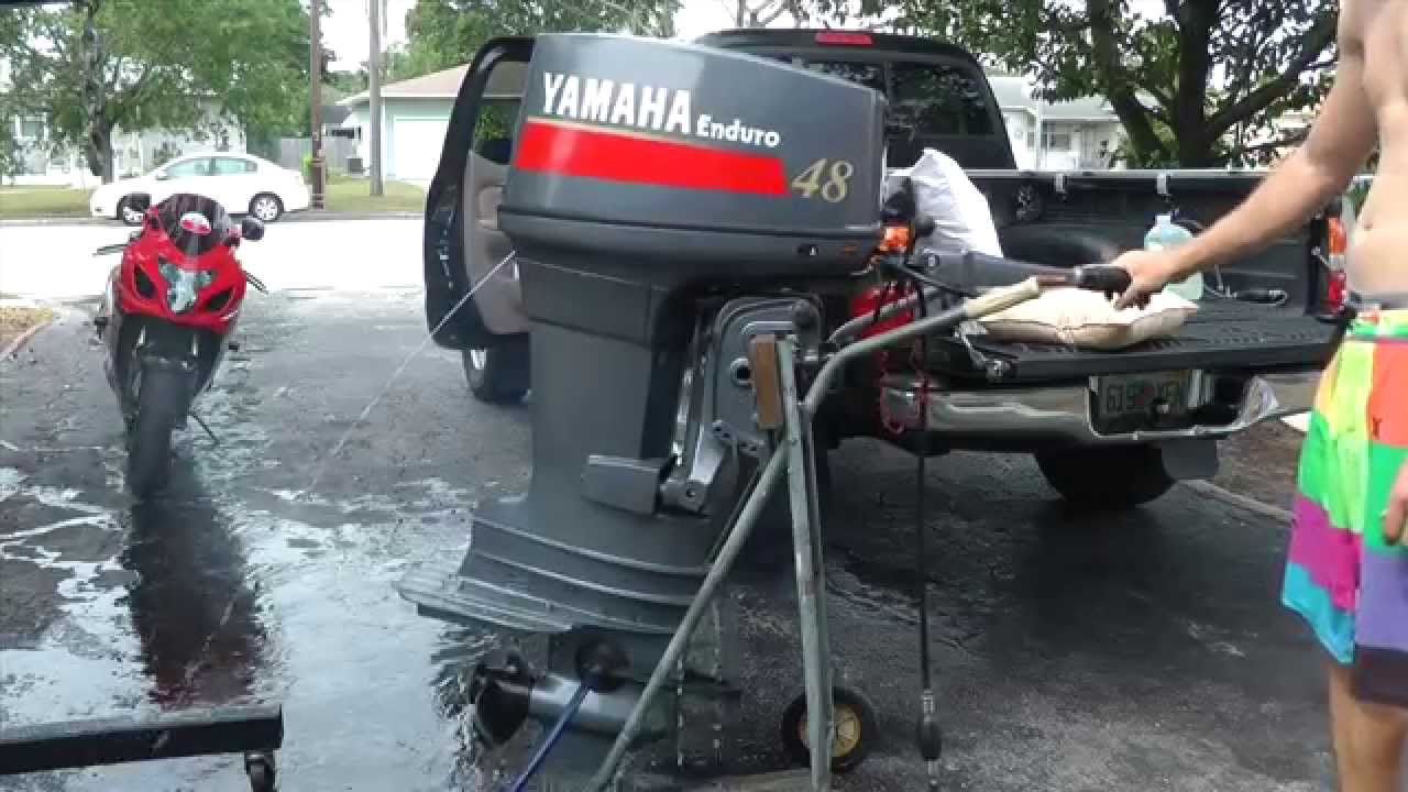2004 Yamaha tiller 48hp enduro Outboard 2 stroke tiller