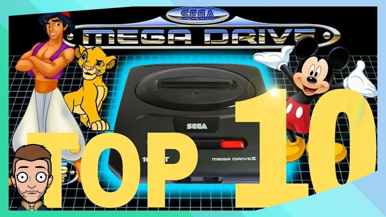 TOP 10 jeux Disney sur Mega Drive (SEGA) (francais)