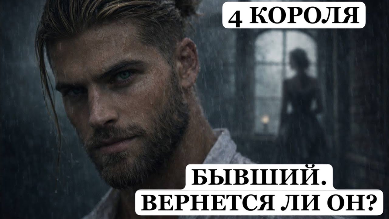 ТАРО Расклад онлайн 4 КОРОЛЯ 👑 ВЕРНЕТСЯ ЛИ ОН? 🔮 Бывший: Ждать Ли Его Возвращения? 🦔