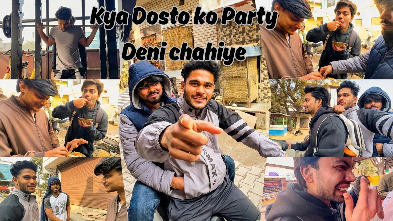 Har Baat pr Party lene wale Hum dost kaha mile ge || vlog || funny || not enough || #myvlog #comedy 