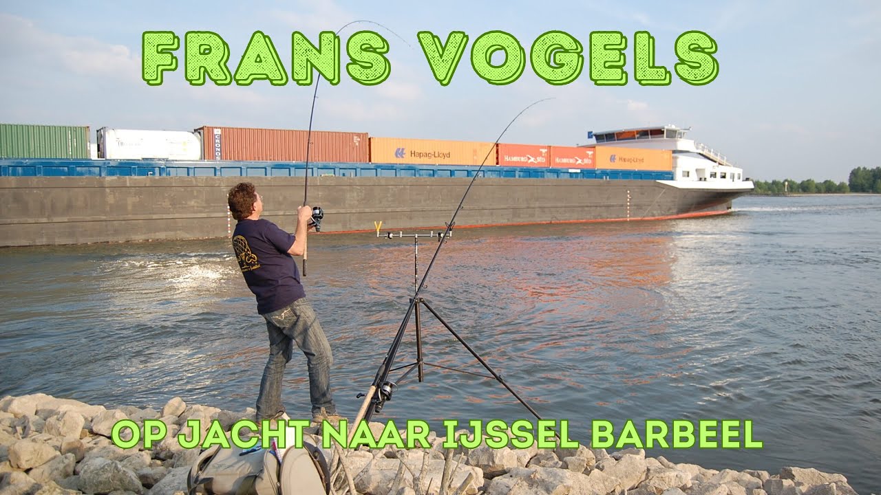 Vissen op barbeel op de IJssel met Frans Vogels
