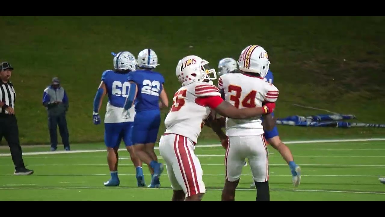 Yates Vs Needville Playoffs