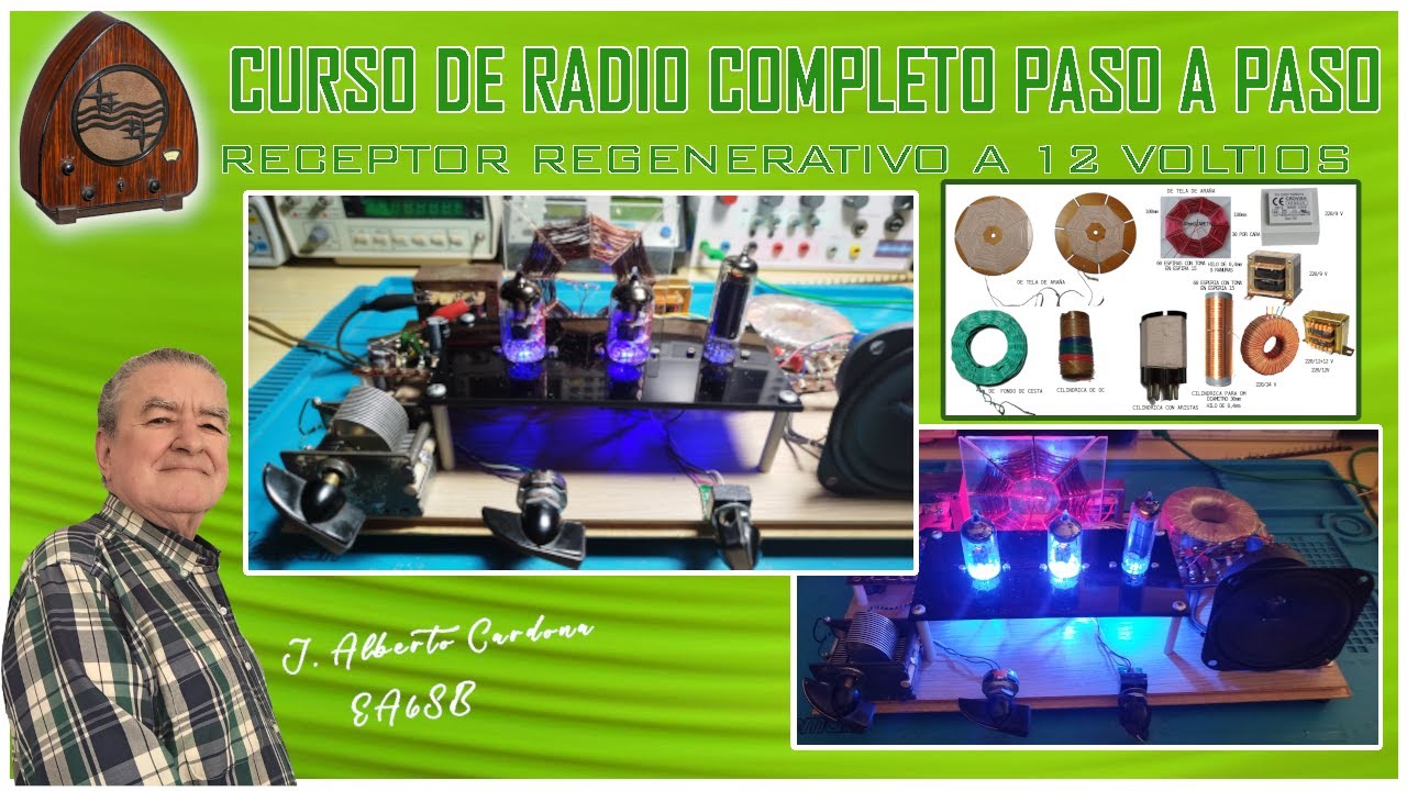 RECEPTOR EXPERIMETAL REGENERATIVO A12 VOLTIOS