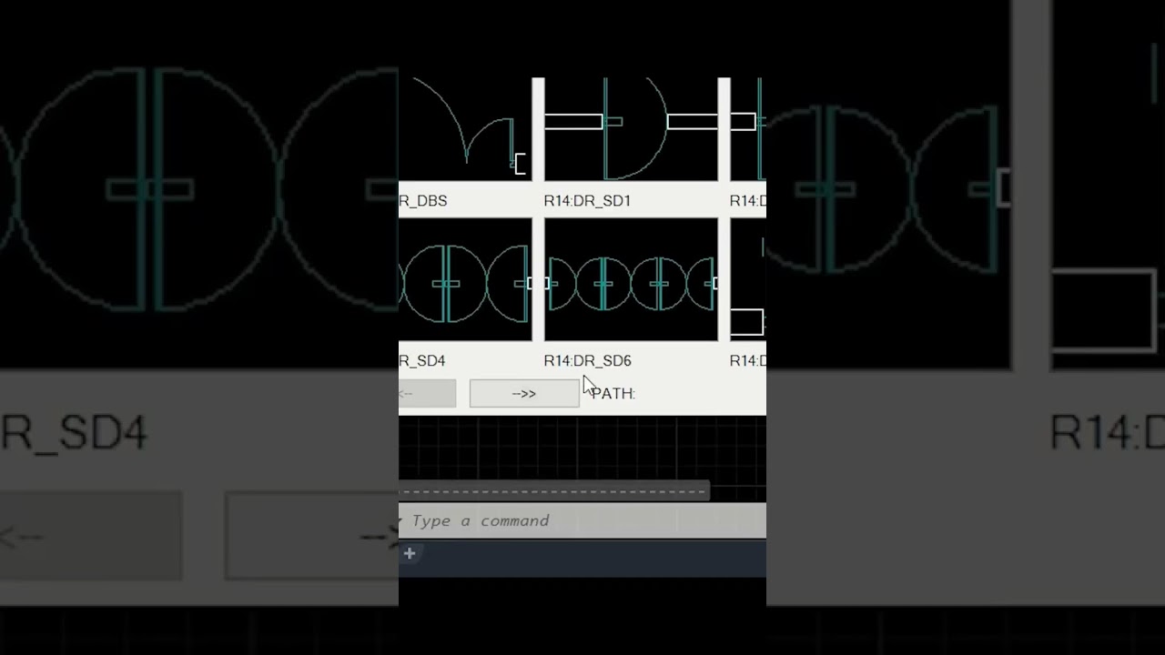 create door in autocad🤩🤩 
