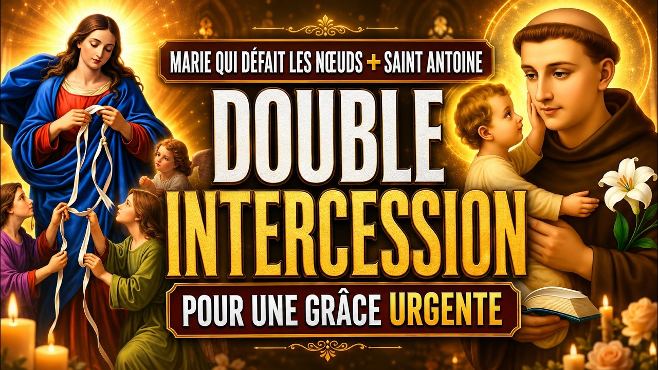 MARIE QUI DÉFAIT LES NOEUDS ET SAINT ANTOINE - POUR DÉBLOQUER TOUTE SITUATION IMMÉDIATEMENT !